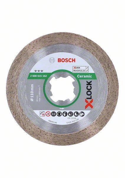 Круг алмазный BOSCH BEST FOR CERAMIC (2608615162) Ф110хХ-LOCK по керамике