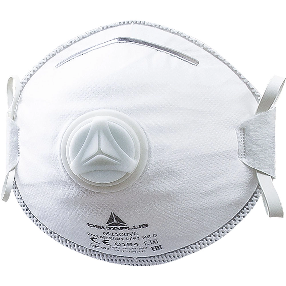 фото респиратор одноразовый с клапаном (ffp1) delta plus m1100v