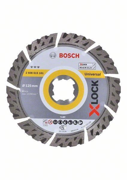 Круг алмазный BOSCH BEST FOR UNIVERSAL (2608615161) Ф125хX-LOCKмм универсальный