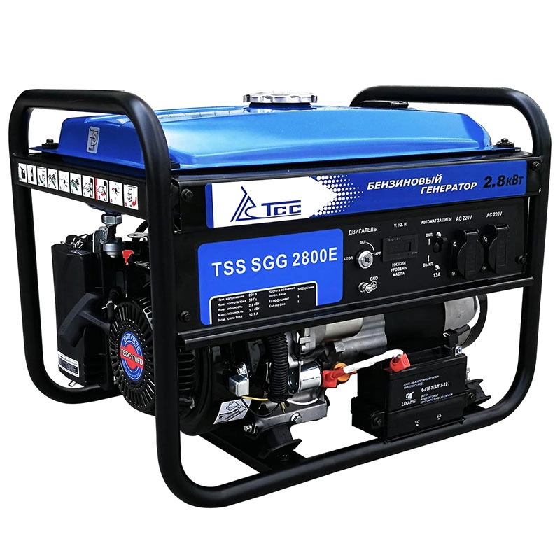 Бензогенератор TSS SGG 2800E
