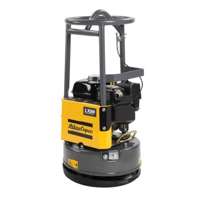 фото виброплита с круглым основанием atlas copco lx 90