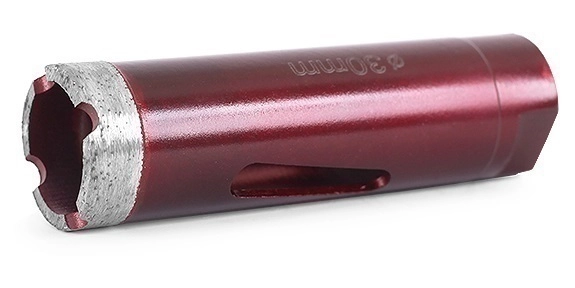 Коронка алмазная MESSER по натуральному камню для работы с подачей воды D65-L70- М14