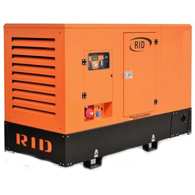 Дизельная электростанция RID S-SERIES 80 в звукоизолирующем корпусе