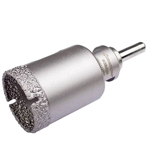 Коронка алмазная CHAMPION 40/66/М14 V-TECH керамика, керамогранит, гранит, мрамор
