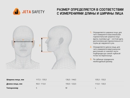 фото полнолицевая маска jeta safety 5950