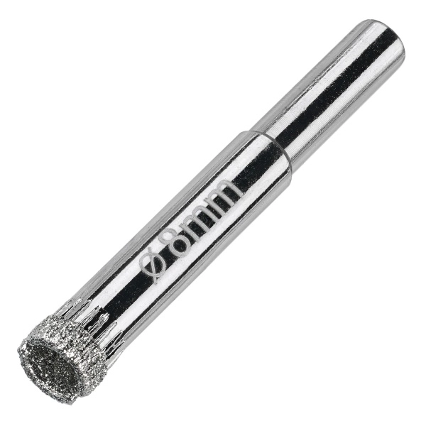 Алмазная коронка по керамограниту, плитке, кафелю 8 мм Diamond Industrial (2 шт)