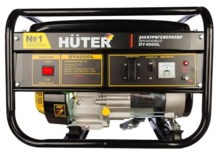 Портативный бензогенератор HUTER DY4000L