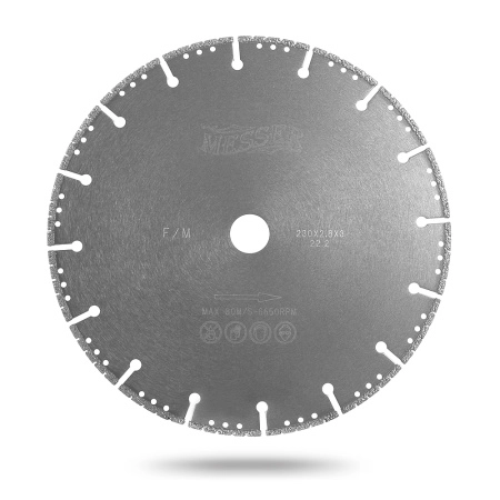 Диск вакуумный F/M, сухой, 230D-2.8T-3W- 22.2