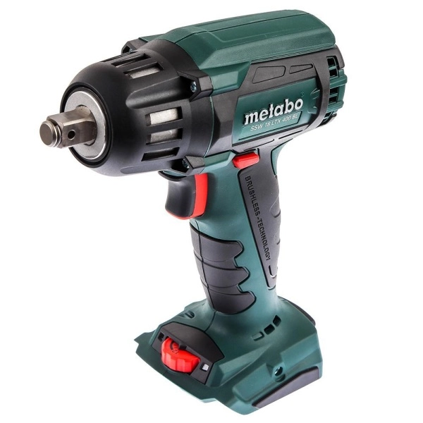 фото гайковерт аккумуляторный metabo ssw 18 ltx 400 bl (602205890)