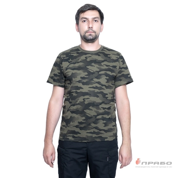 фото футболка трикотажная 190 г/м кмф хамелеон