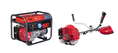 Набор FUBAG Бензиновый генератор WHS 210 DC +Мотокоса FPT 52R (38713)