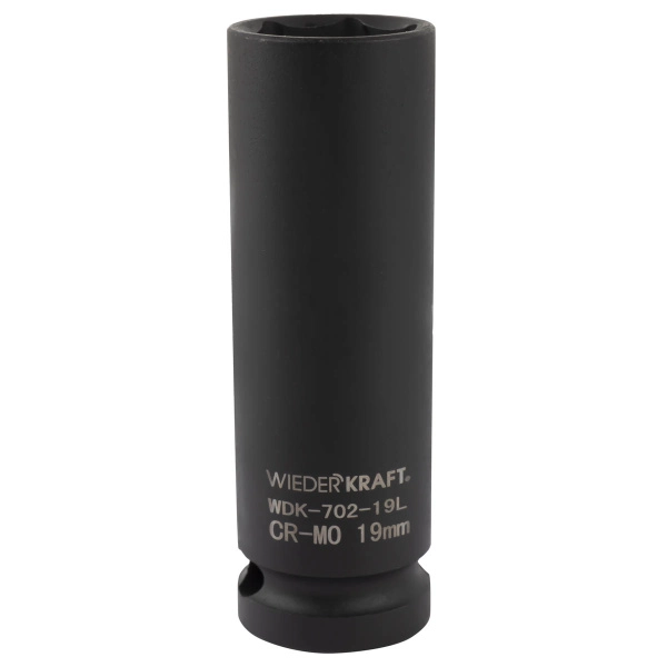 Головка ударная тонкостенная WDK-702-19L