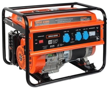 Бензиновый генератор MAX POWER SRGE 6500