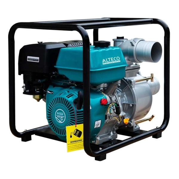 фото мотопомпа бензиновая alteco professional awp100t
