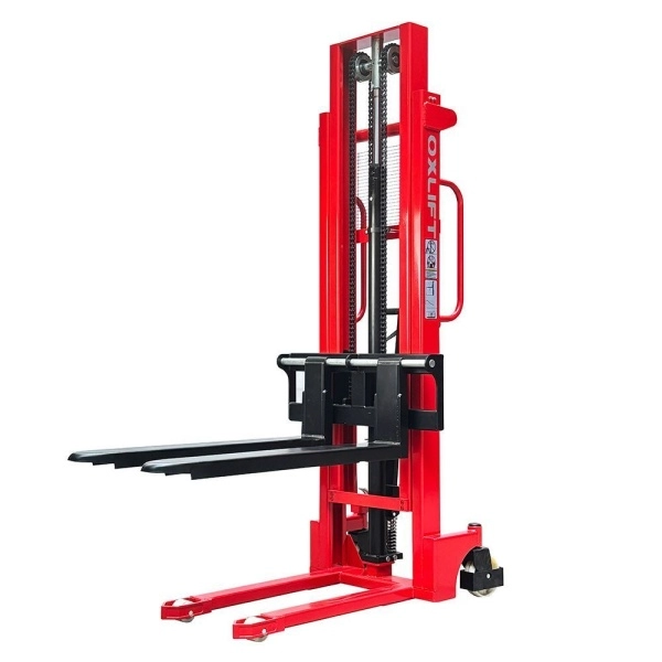 фото ручной гидравлический штабелер oxlift hs1530 3000 мм 1500 кг