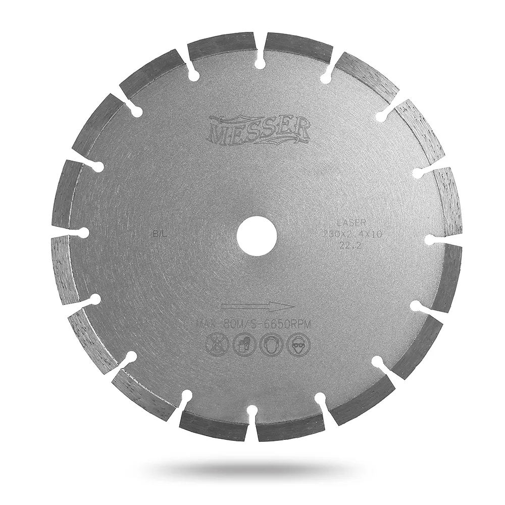 Диск сегментный для резки бетона B/L, сухой, 300D-2.8T-10W-20S-25.4 Д.О.