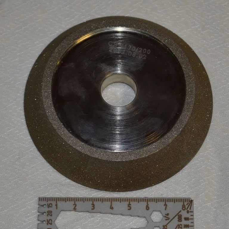 Диск эльборовый для заточки сверл НSS для станка PP30 (108.5x20x20.5)
