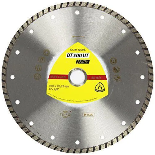 Круг алмазный KLINGSPOR DT 300 UT EXTRA (325356) Ф230х22мм по бетону
