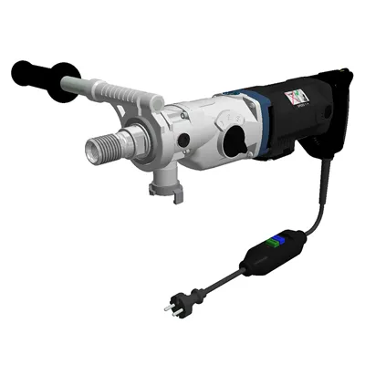 фото алмазная дрель lissmac cdm 20 s (220 в, сухое и мокрое бурение)