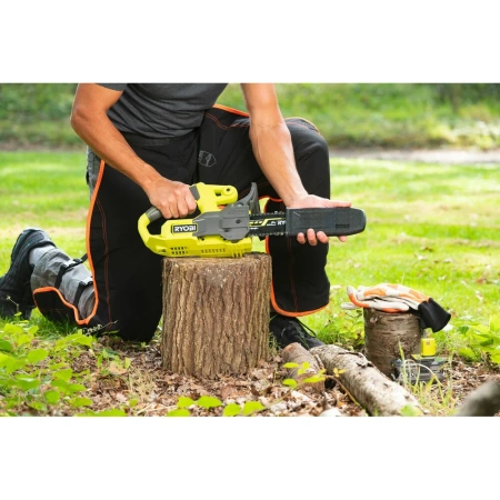фото цепная пила ryobi 18в ry18cs20a-125 5133005415