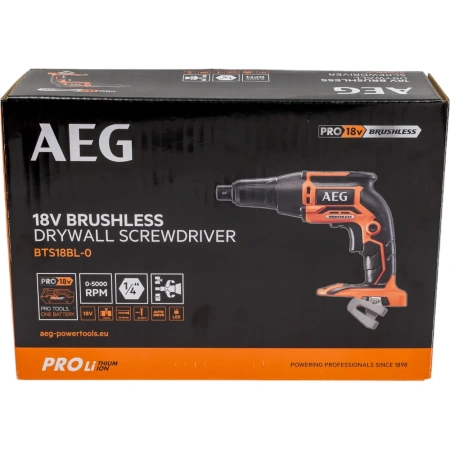 фото шуруповерт для гипсокартона aeg bts18bl-0