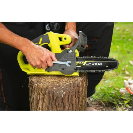 фото цепная пила ryobi 18в ry18cs20a-125 5133005415