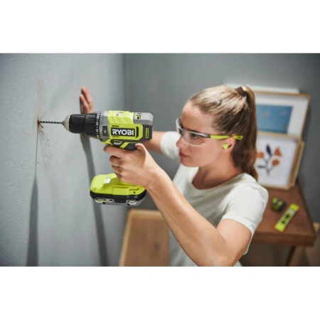 фото ударная дрель-шуруповерт ryobi rpd18-2c52s