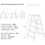 фото алюминиевая стремянка gigant as 206