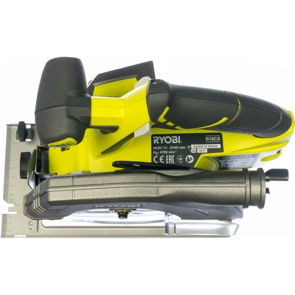 фото дисковая пила ryobi one+ r18cs-0