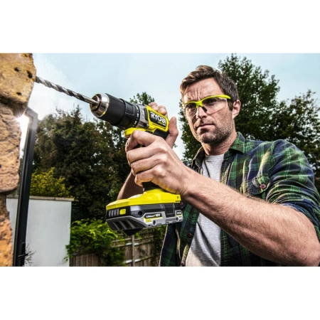 фото ударная дрель-шуруповерт ryobi one+ hp rpd18c-0