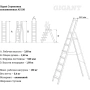 фото алюминиевая стремянка gigant as 108