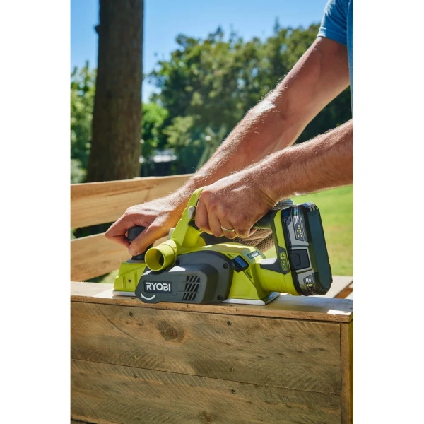 фото рубанок ryobi one+ r18pl-0