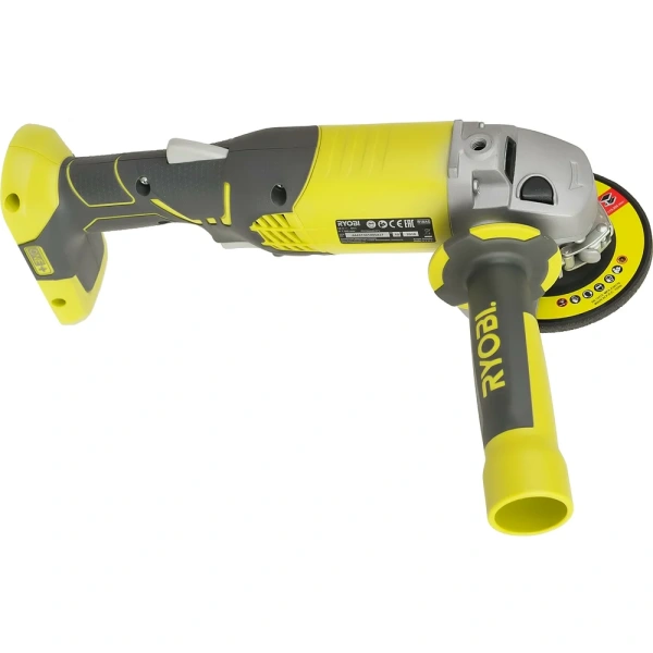 фото аккумуляторная болгарка (ушм) ryobi one+ r18ag-0