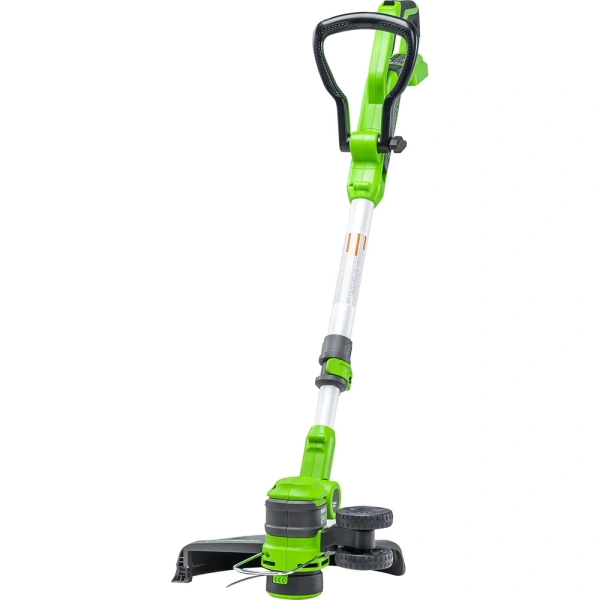 фото аккумуляторный триммер greenworks g24lt30