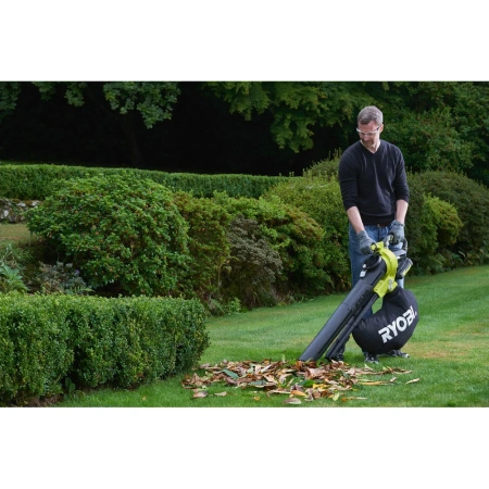 фото аккумуляторный пылесос-воздуходувка ryobi max power rbv36b 5133002524